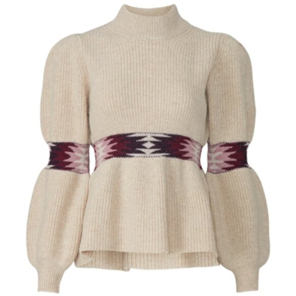 $420 REVOLVE ba&sh Octave Sweater S - Picture 1 of 12